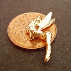 9ct 9k Gold Tinkerbell Charm Fully Hallmarked