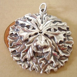 Stonehenge Sterling Silver Pendant With 18