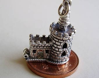London Bloody Tower Opening Sterling Silver Charm