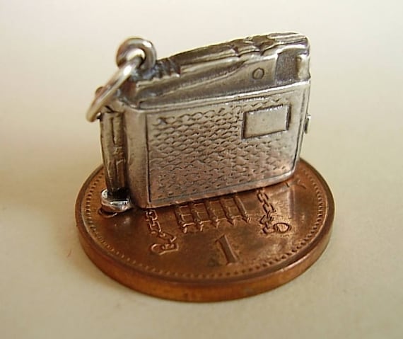 sterling silver cigarette lighter Sterling Silver Cigarette Lighter Opening Charm