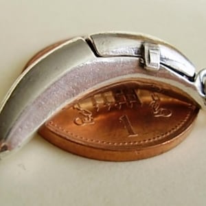 Sterling Silver Opening Banana - Monkey Charm
