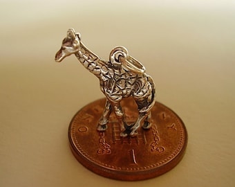 Sterling Silver Giraffe Charm