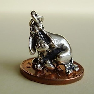 Sterling Silver Eeyore Charm