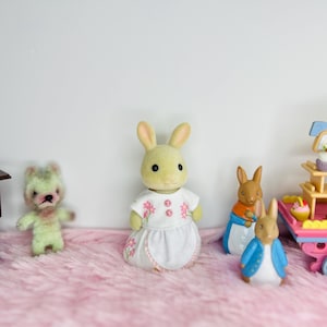 006 # Sylvanian, Sylvanian Family,Tenues sylvaniennes, Robe sylvanienne