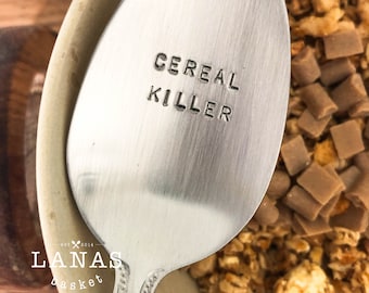 Cereal Killer || Spoon ||  Eating Disorder/Mental Illness Recovery Gift
