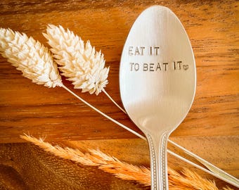 Eat It To Beat It || Spoon || Eating Disorder/Mental Illness Recovery Gift