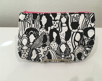 IPSY - Makeup Bag: Black & White Women by PCWitte