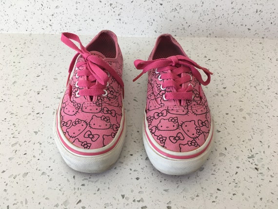 pink hello kitty vans