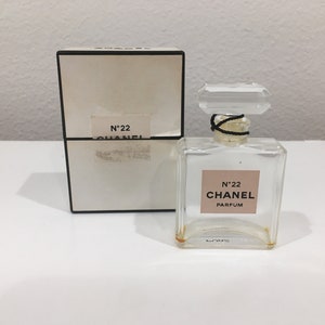 Chanel No 5 Perfume 1 FL oz Vintage Used With Box 50s/60s
