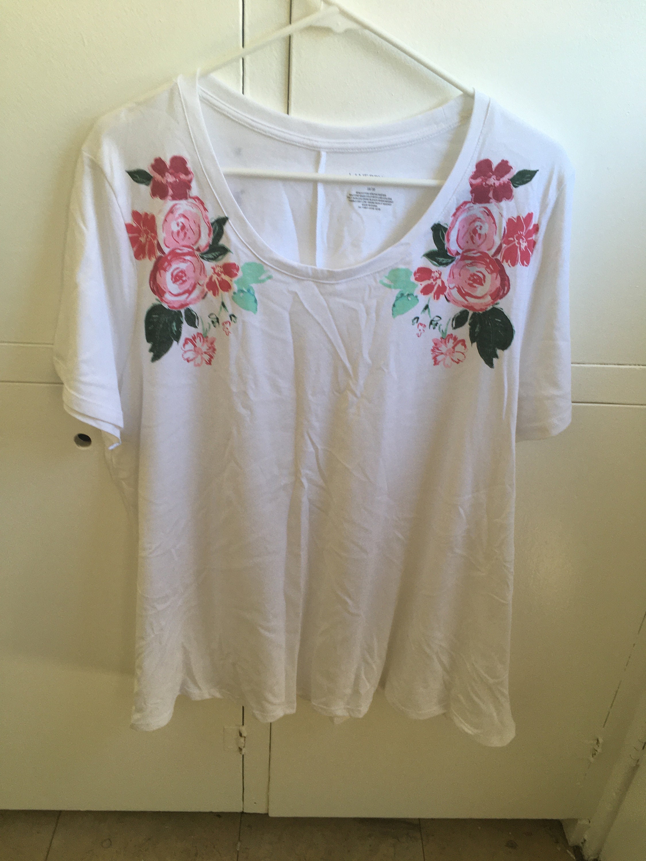 white blouse size 18