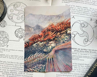 Ddraig Goch Art Postcards