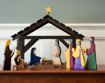 etsy nativity set
