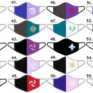 Pode incluir: Sessenta m&aacute;scaras faciais diferentes com v&aacute;rias combina&ccedil;&otilde;es de cores e designs. Cada m&aacute;scara &eacute; dividida em duas, com um lado apresentando uma cor s&oacute;lida e o outro lado apresentando um design. Os designs incluem um floco de neve, uma estrela, uma lua crescente, um p&aacute;ssaro, um cora&ccedil;&atilde;o e uma chama.