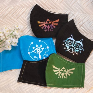 Legend of Zelda HTV Face Masks *Made to Order*