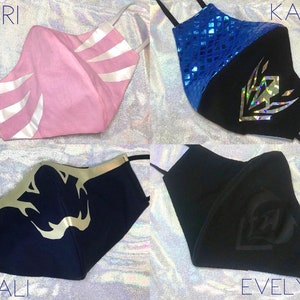 KDA Inspired HTV Face Mask *Made to Order*