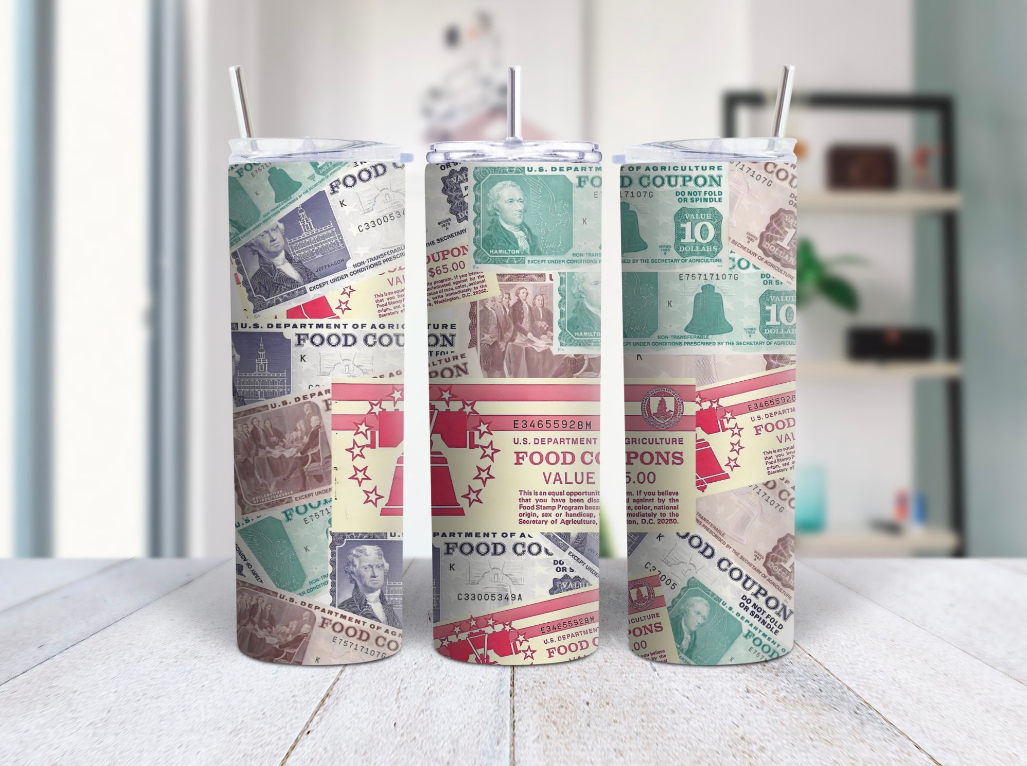20oz Food Stamp Tumbler Sublimation Digital File ONLY Etsy