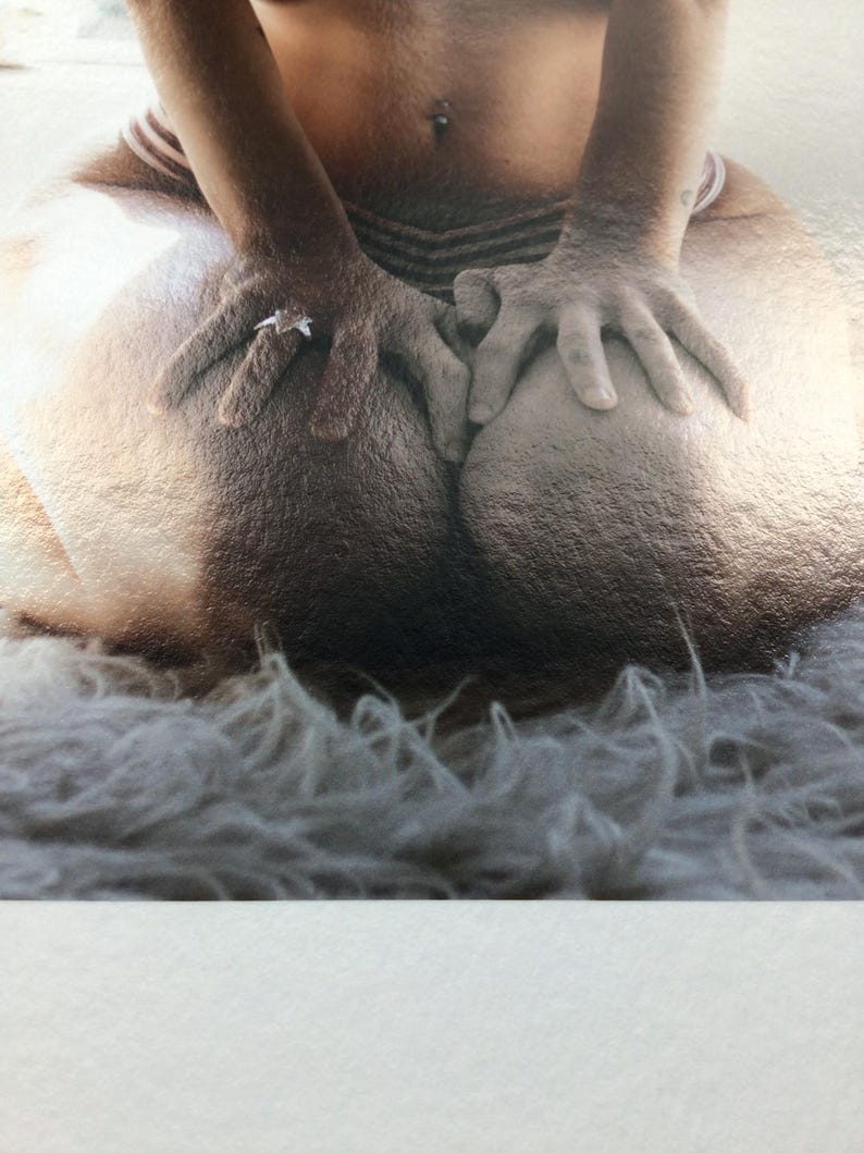 Topless Boudoir Portrait | Fine Art Figure Study | Hahnemuhle Bamboo Gloss Baryta | Multiple Sizes image 5
