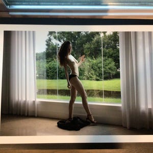 Fine Art Boudoir Print | Natural Light Figure Study | Movement Portrait Wall Art image 3