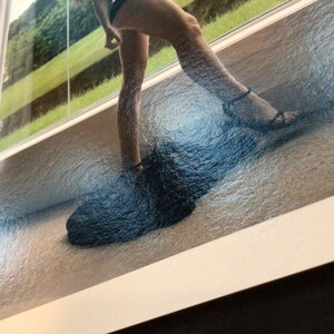 Fine Art Boudoir Print | Natural Light Figure Study | Movement Portrait Wall Art image 6