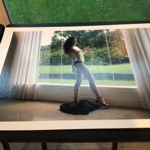 Fine Art Boudoir Print | Natural Light Figure Study | Movement Portrait Wall Art image 4