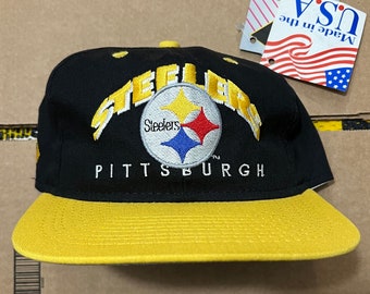 Pittsburgh Steelers Vintage 80s-90s Snap Back Adjustable Truckers