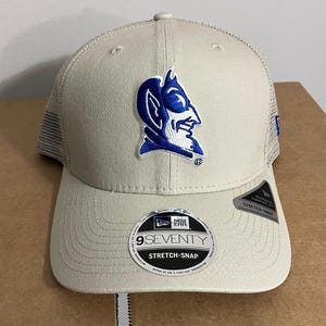 NWT Duke Blue Devils hat snapback trucker cap basketball Duke University new era