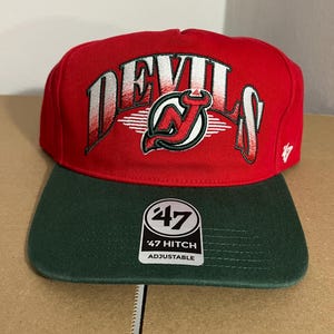 NWT New Jersey Devils snapback hat Stanley Cup baseball cap hockey red green