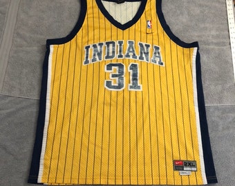 reggie miller pinstripe jersey