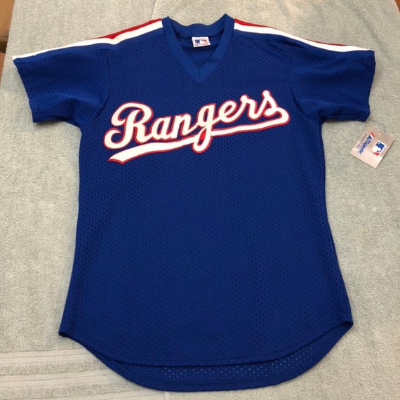 texas rangers retro jersey