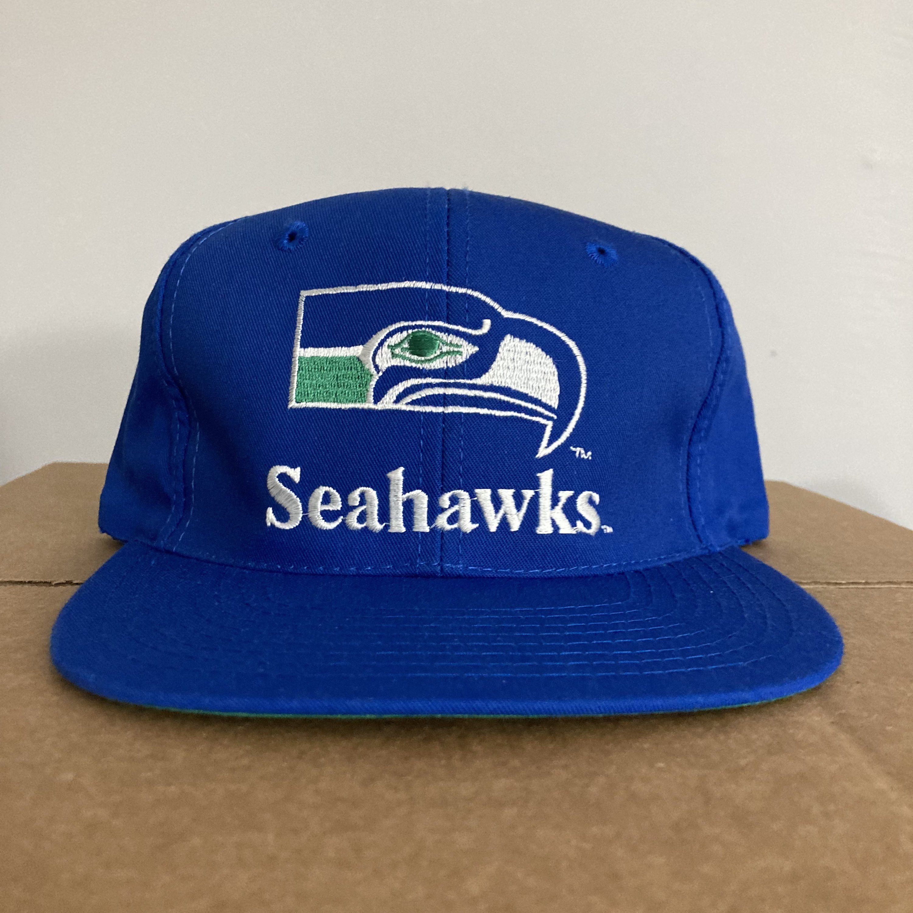 Vintage Seattle Seahawks Snapback Hat 
