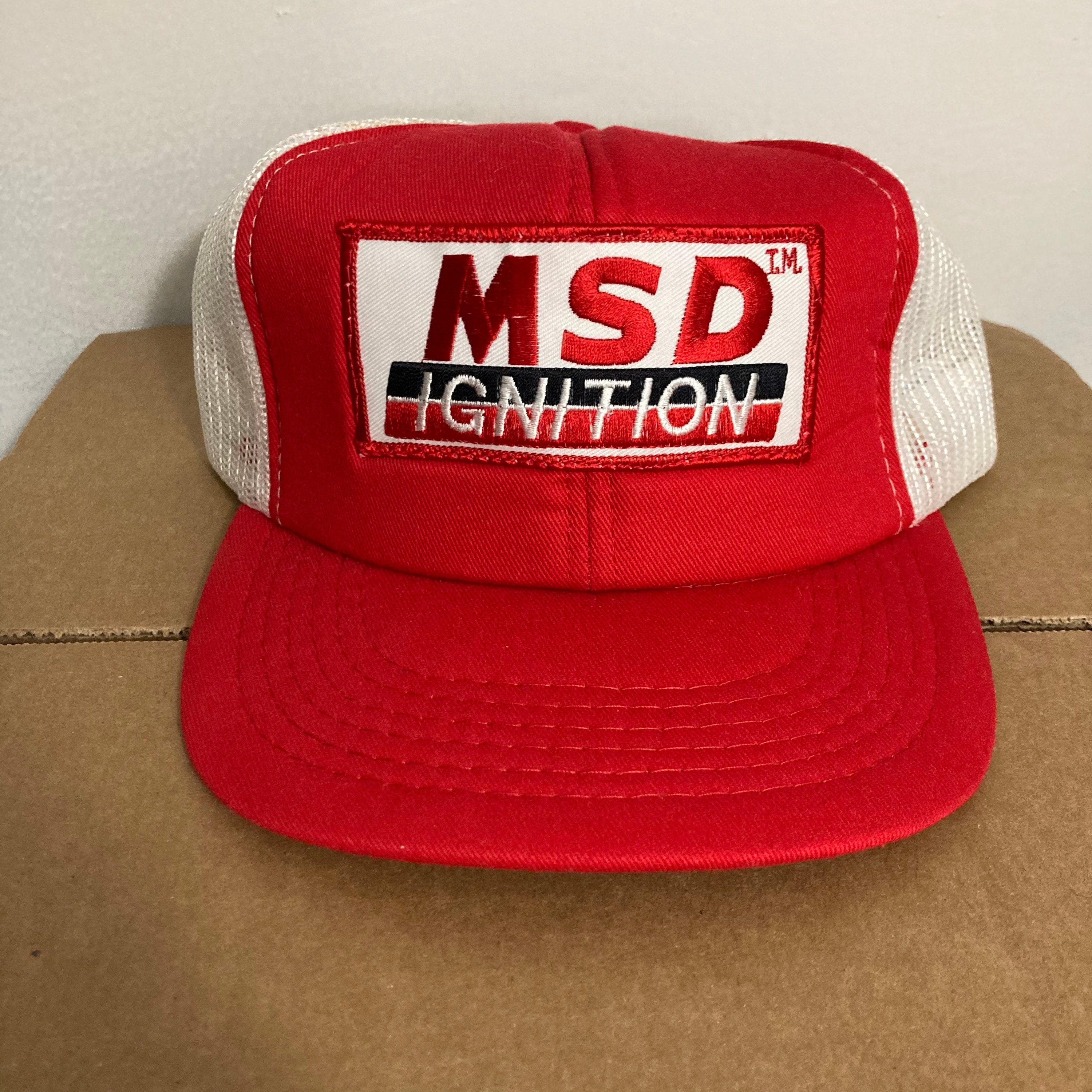 Vintage MSD Ignition Snapback Hat Trucker Hat - Etsy