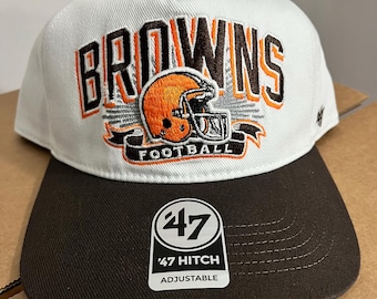 NWT Cleveland Browns snapback hat 90s nfl helmet logo