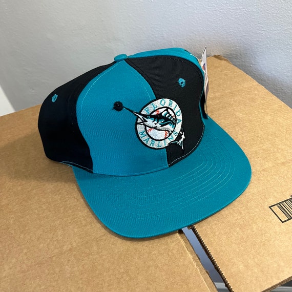 NWT vintage Florida Marlins snapback hat cap 90s … - image 3