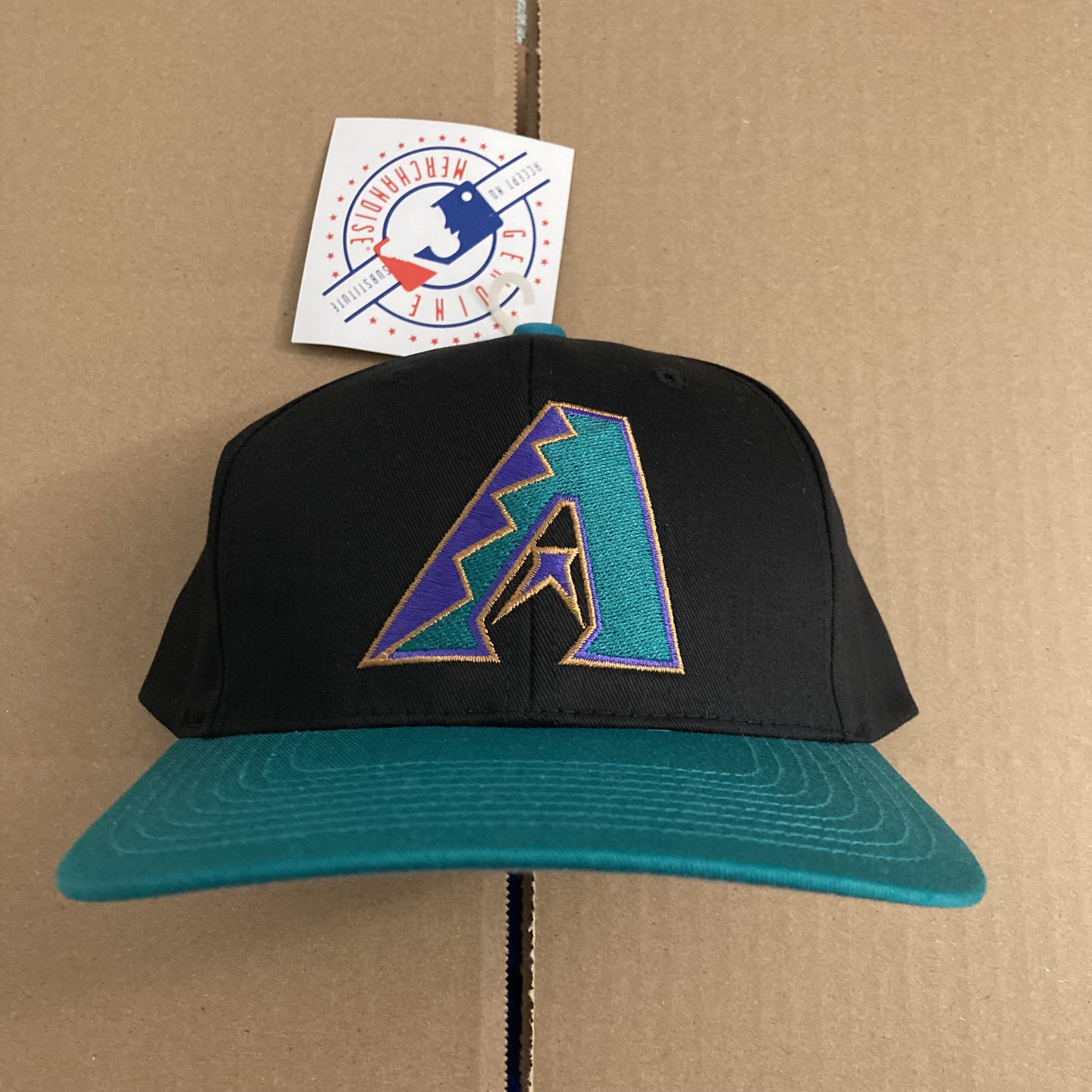 Vintage Arizona Diamondbacks Snapback Hat Cap World Series Mlb 