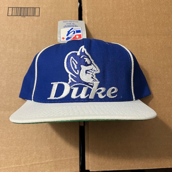 Vintage Rare Duke Blue Devils NCAA College Sports Logo 7 Hat Cap