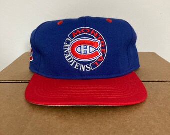 Vintage New With Tag Corduroy Montreal Canadiens Habs Hat