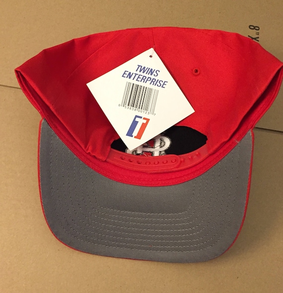 Casquette Snapback Vintage St. Louis Cardinals – Richardson – Logo Brodé – Noir Et Rouge