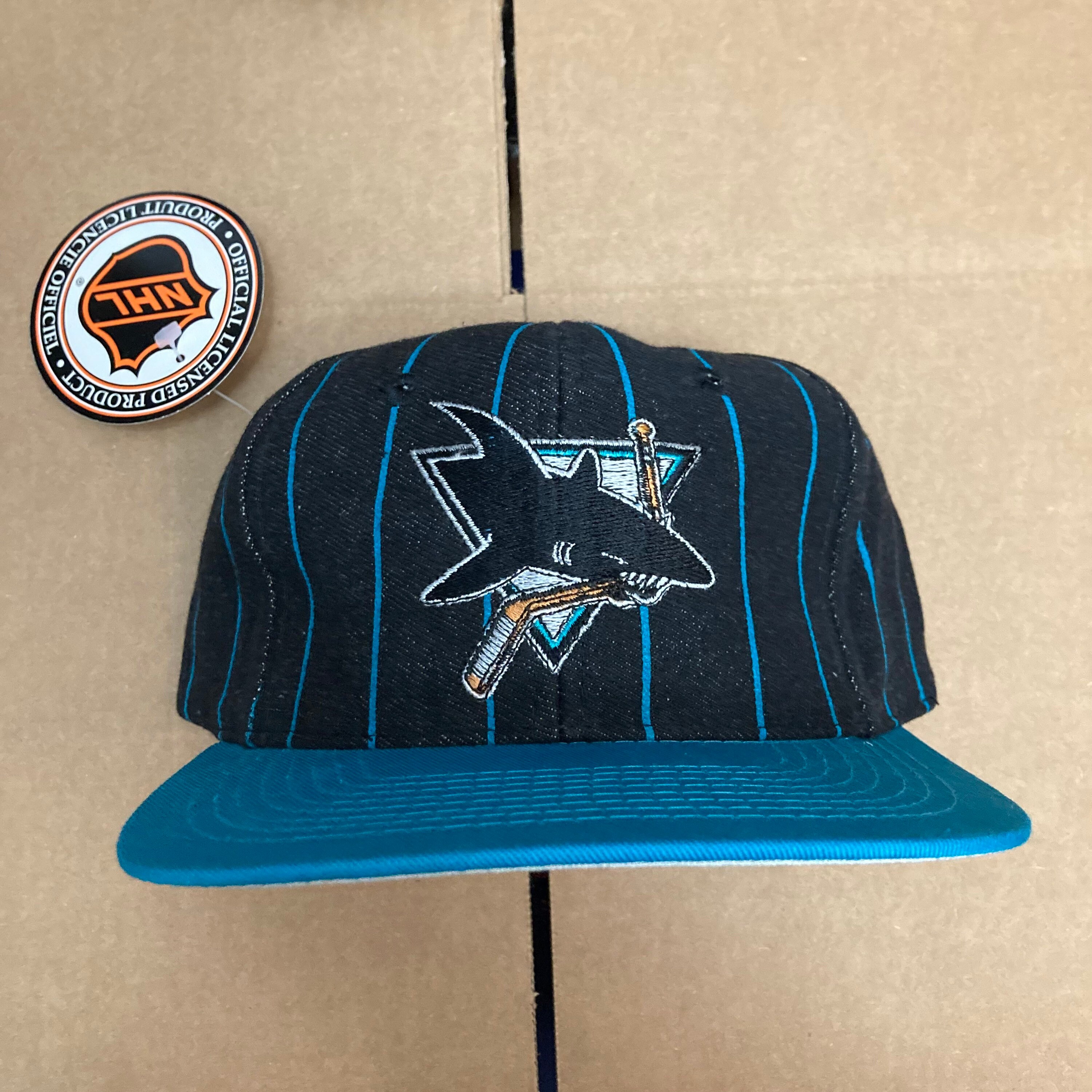Vintage San Jose Sharks Snapback Hat 