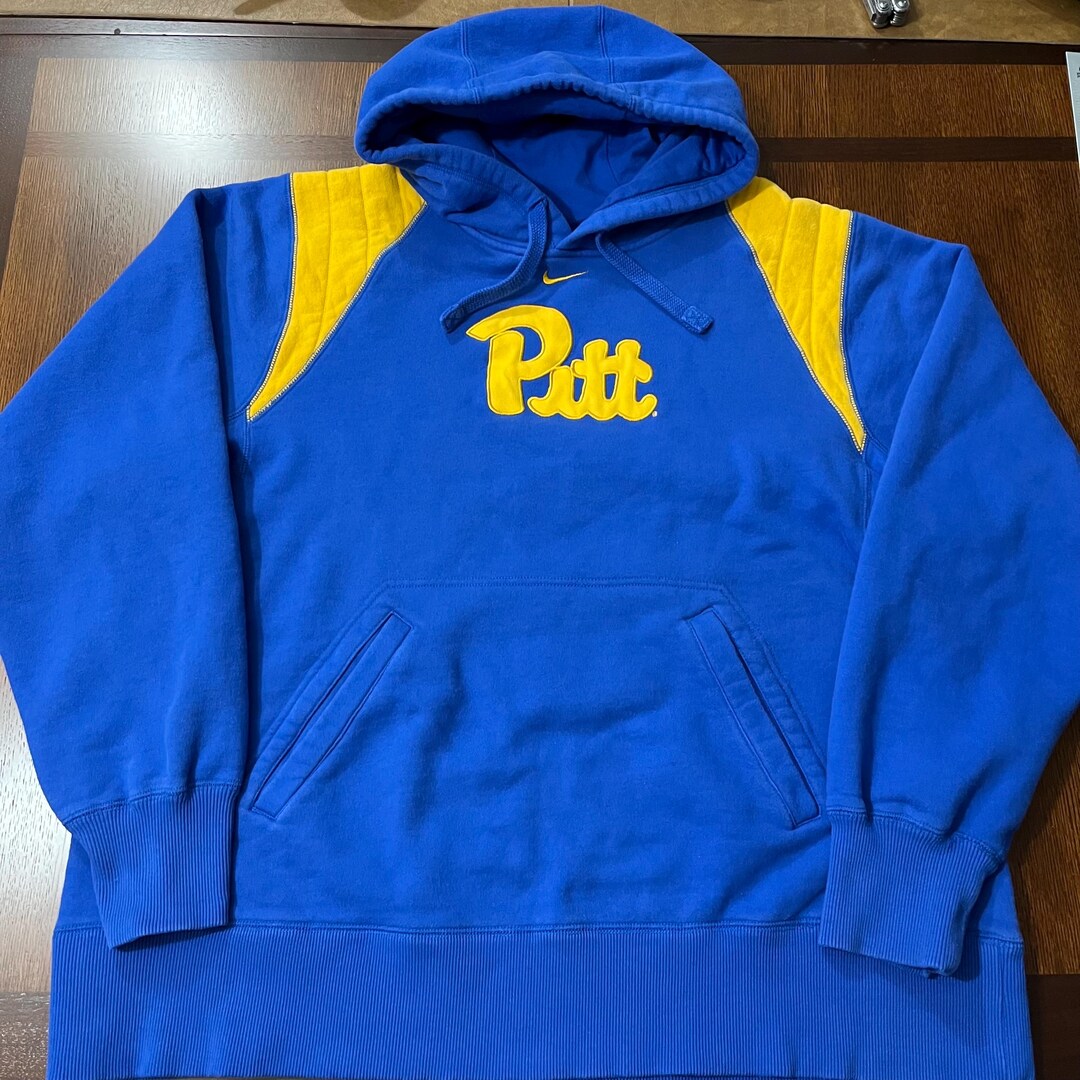 Vintage Pitt Panthers Hoodie Nike Center Swoosh Sweatshirt Pittsburgh ...