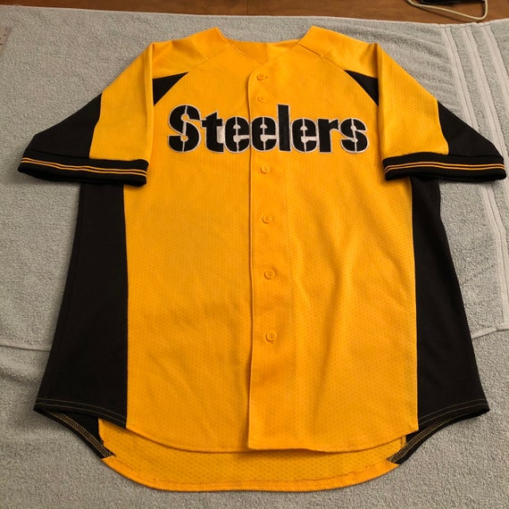 steelers baseball jersey