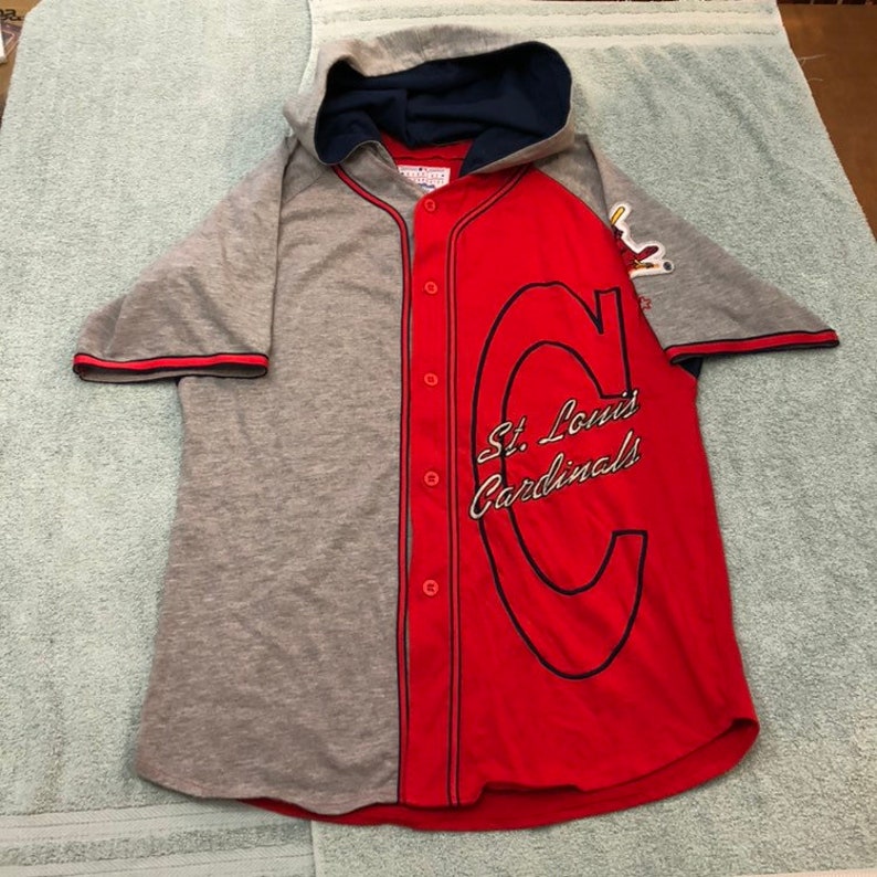 cardinals button up jersey