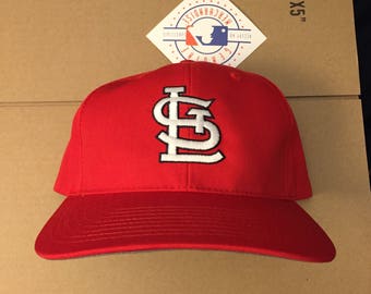 NWT Vintage St. Louis Cardinals snapback hat cap 90s STL cards great fit baseball World Series