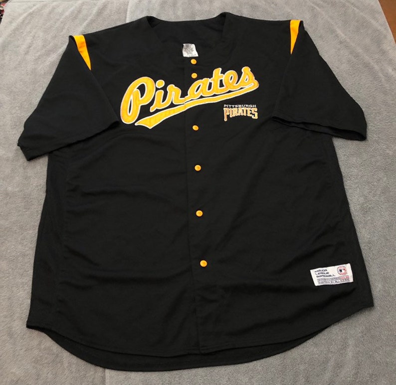 pirates button up jersey