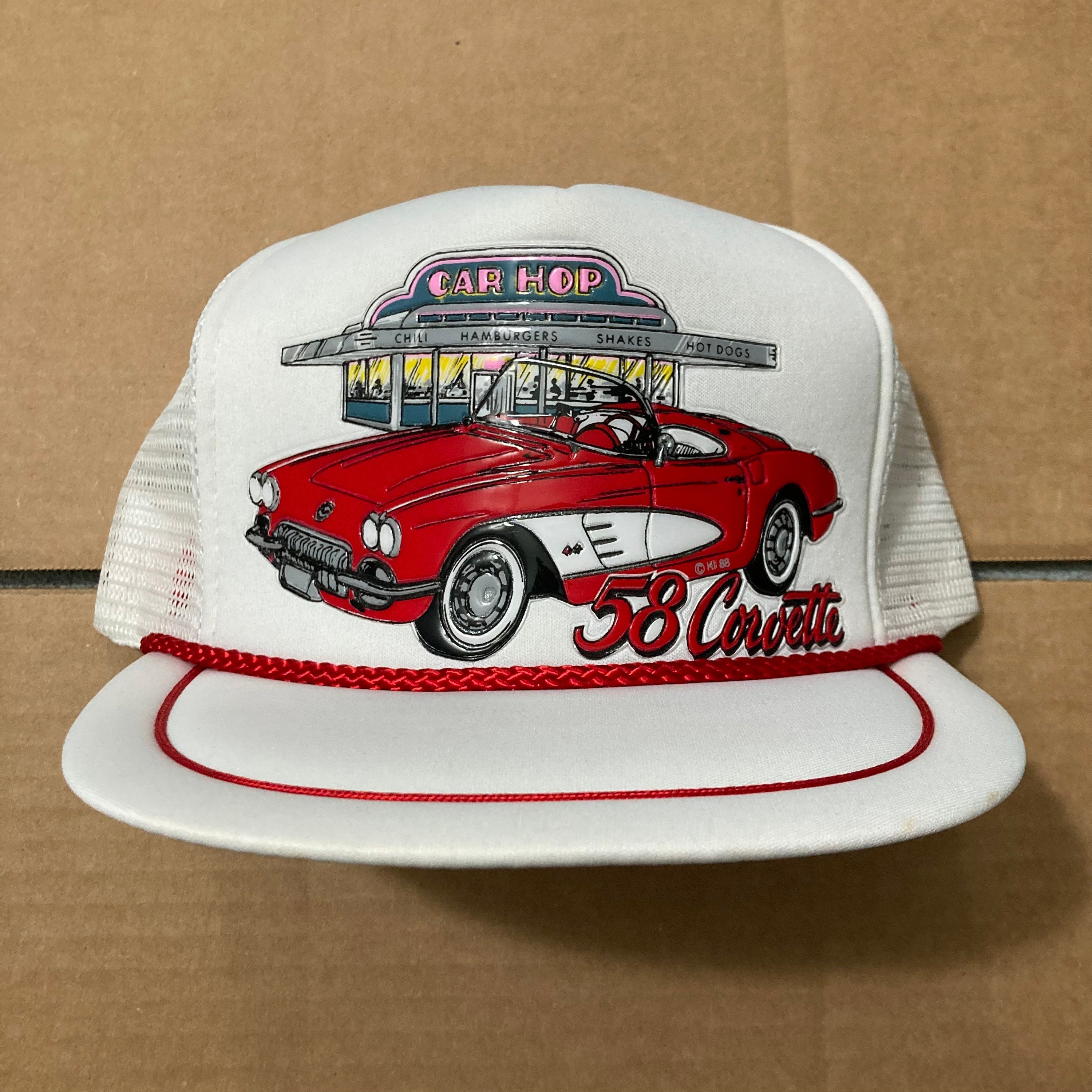 Vintage corvette hat deals