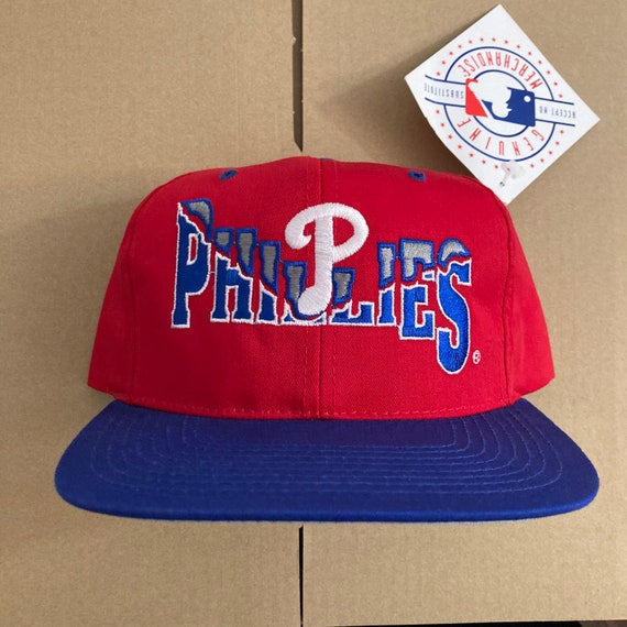 Vintage NWT Philadelphia Phillies Snapback Hat Cap 90s Jersey 