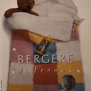 Lot 4 pelotes Laine fils à tricoter Bergère de France