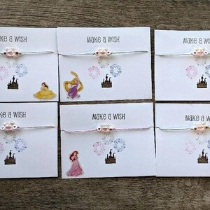 Cruise, Disney Fish fe extender gift, set of 6, Princess Mouse ears wish bracelet, Birthday party, Disney vacation exchange