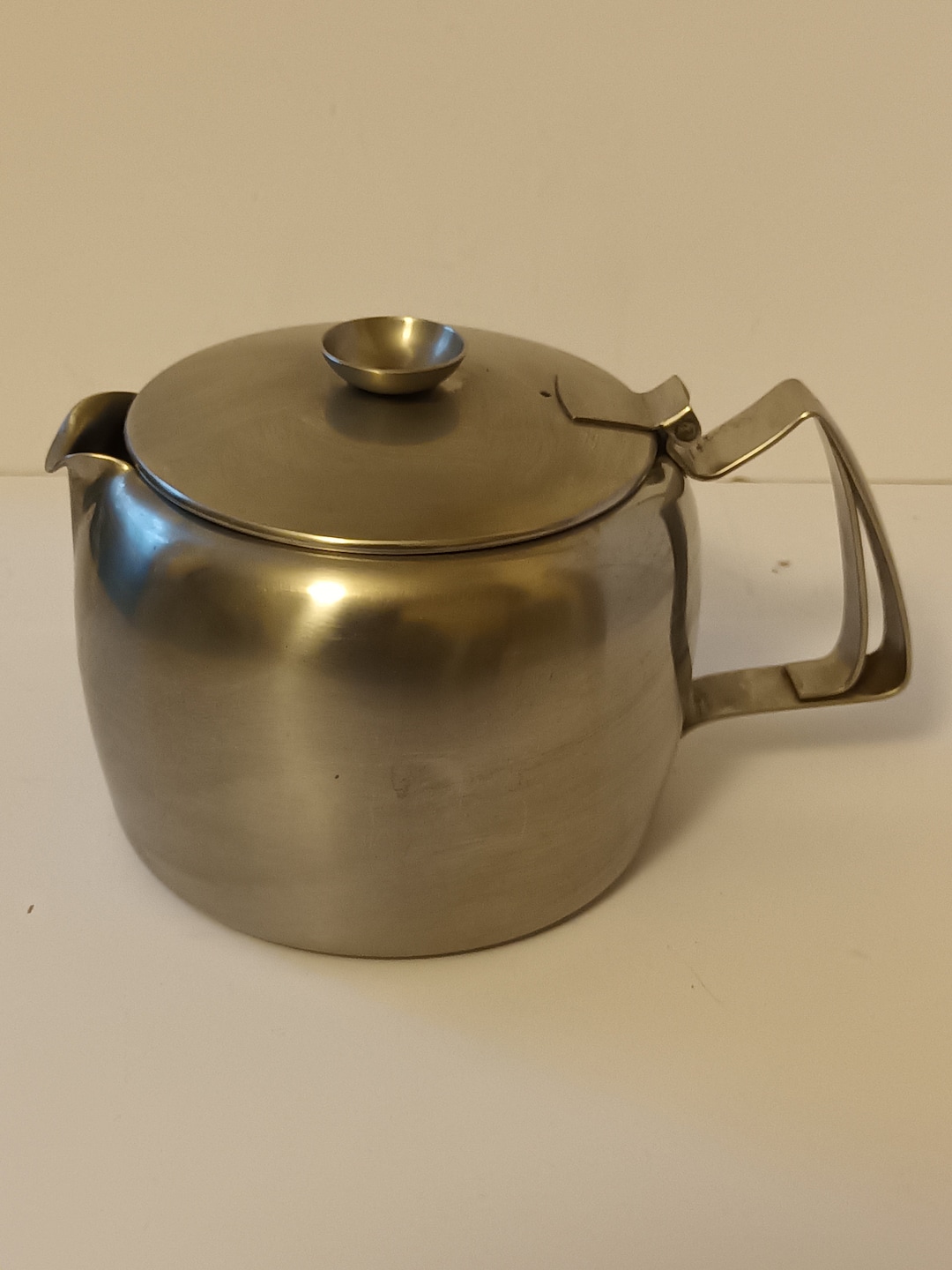 1960s Old Hall Stainless Steel Teapot Connaught Pattern 1 1/2 Etsy