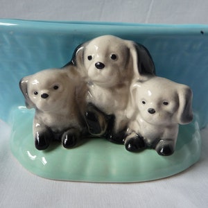 1950 Cachorros Posy Vase Eastgate Cerámica