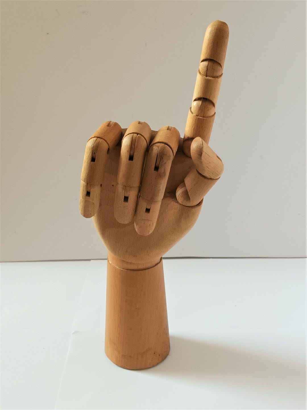 Wooden Articulated Hand Artists Model 11 3/4